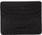 grande 3633 - Porte-Cartes en Cuir véritable pour Femmes et Hommes, Portefeuille Ultra Fin et Minimaliste à Fermeture éclair (Noir)