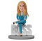 mydedor Custom Bobble-Heads Figurine Customized Doll, Lady Boss im blauen Anzug Custom Bobble Head, Bobble Head Figuren Handmade Personalisierte Skulptur Geschenk für Frauen