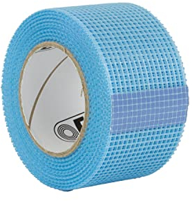 Bande de joint en tissu - Bande de renfort autocollante - Fibre de verre - 20 m