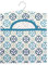 ZIMEL HOMES Fabric Clothes Peg Bag with Hanger Laundry Washing Hanging Storage Basket Hang On The Line Peg Bag, Easy Hanging Hook (Heptagon)