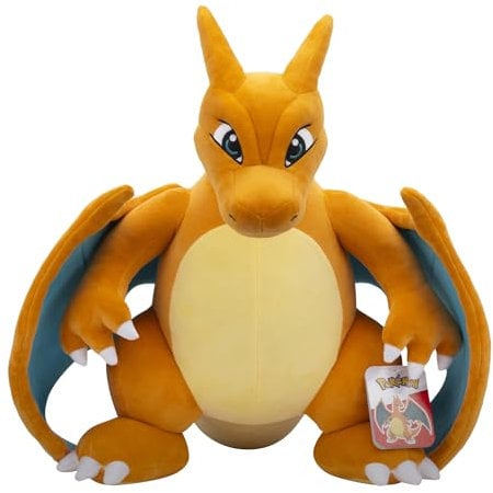 Pokémon PKW3681-60cm Plüsch - Glurak, offizielles Plüsch