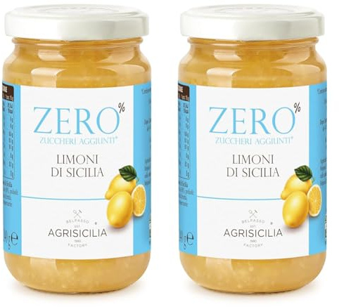 Agrisicilia zero% zuccheri aggiunti limoni di sicilia (Confezione da 2)