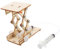 ERINGOGO 1Satz Hydraulisches Hebemodell Spielzeug aus Holz für Junge Mädchen Kreatives Wissenschafts-Puzzle und Experimentier- für Vorschulkinder Fördert Lernen und Entdeckung von Hydraulikprinzipien