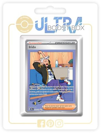 Irido (Drayton) 172/131 Alternative Shiny Pokémon Gallery Trainer - my-booster X Écarlate et Violet 8.5 Évolutions Prismatiques - Box of 10 Pokemon French Cards