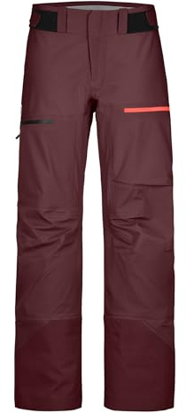 ORTOVOX 3L Ravine Shell Pants W, 70811, Winetasting, S