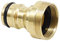 Schlauchanschluss Silber Male M24 bis M22 Weibliche Schnelle Kupplung Messing Schnuller Wasserhahn Adapter Garten Wasserhahn Adapter 25