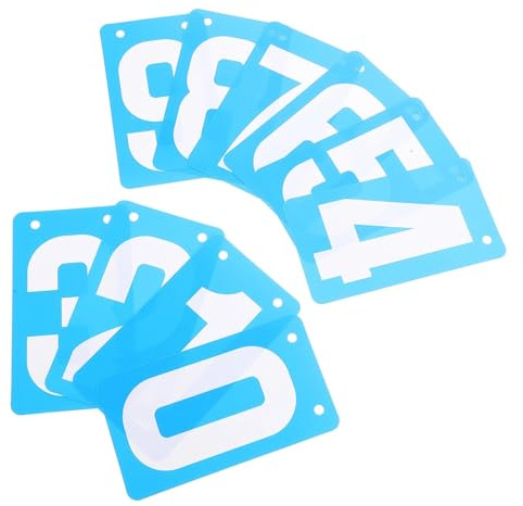 GCYEIDMA 10-teilige Scorekarten, tragbarer Score Keeper, Flip-Scoreboard-Zahlenkarten for Sportwettbewerbe, Billard, Tennis, Fußball, Klassenzimmer Tragbare Anzeigetafel