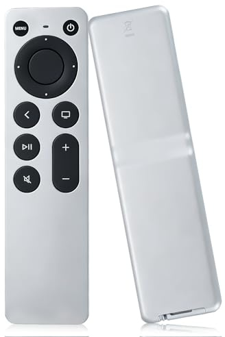 Replacement Remote for Apple TV 4K/Gen 1 2 3 4/HD, Compatible with A2169 A1842 A1625 A1427 A1469 A1378 A1218