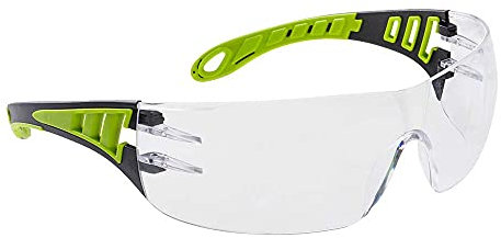 Portwest Tech Look Spectacle, Color: Clear, Size:, PS12CLR
