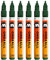 Molotow One4All 127HS Acryl Marker (2,0 mm Strichstärke, hochdeckend und permanent, UV-beständig, für fast alle Untergründe) 6 Stück Farbe 145 future green