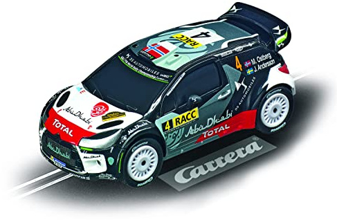 Carrera GO!!! Citroën DS3 WRC Citroën WRT, M.Ostberg Rennauto | Detailgetreu Maßstab 1:43 | für Kinder ab 6 Jahren & Erwachsene