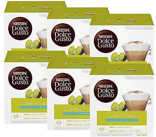 usto Skinny Cappuccino Coffee Pods 96 Capsules