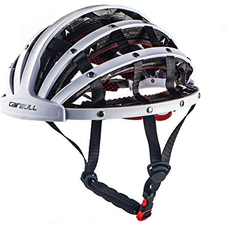 Plegable Bicicleta Casco, Superligero Casco de Ciclo, Unisex Montaña Bici Casco, Bicicleta al Aire Libre Ajustable Casco, Patineta Skate Patines Monopatines