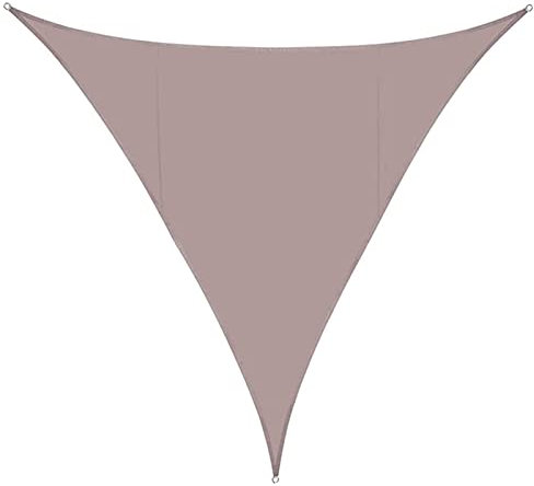 PROUH Voile D'ombrage Triangulaire 2.5x2.5x2.5 m, Voile de Soleil étanche, Respirant Toile Solaire Voile d'Ombrage, pour Camping Terrasse Jardin Balcon, avec Sac de Transport