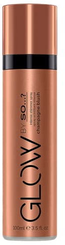 Glow By So…? Damen Champagne Blush Intense Schimmern Körperspray für Damen 100ml