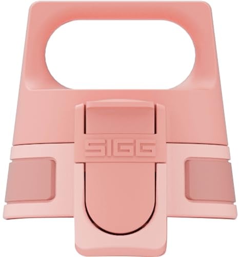 Sigg WMB ONE Top Pink Tappo a vite rosa (misura unica), Tappo di ricambio borraccia, Tappo borraccia ricambio, innovativo tappo ermetico che si usa con una mano