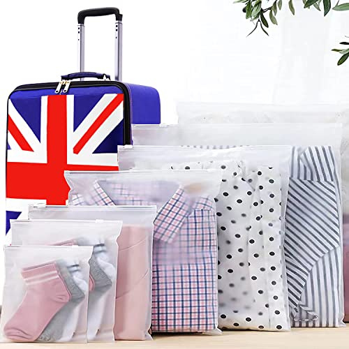 21pcs Hospital Bags Maternity Essentials Hospital Bag Organiser Pouches Travel Accessories Reusable Plastic Ziplock Bags Organiser