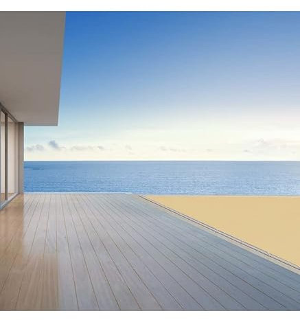 Acuacober-i Premium Cobertor Funda Invierno para Piscina de 5.00 x 10.00 m I Medidas totales Lona: 5.30 x 10.30 m I Color Exterior: Beige/Interior: Beige I GARANTÍA: 4 años
