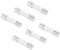 QUARKZMAN 12A 250V 5x20mm Cartouche Fusibles x 6PCS Coup Rapide Céramique Cartouche Fusible Remplacement pour Circuit Appareil Réparation, [Argenté]