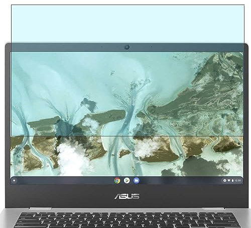 Vaxson 2 Stück Anti Blaulicht Schutzfolie kompatibel mit ASUS Chromebook CX1 CX1400 CX1400CKA 14 Laptop Bluelight folie folien Displayschutzfolie ( nicht Panzer Schutz Glas folie nicht PanzerGlas )