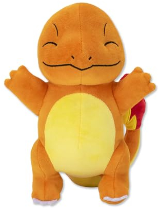 Bandai - Pokémon – Plüschtier Salamate (Charmander) – Plüschtier 20 cm weich – JW2695