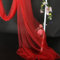 10m x 160cm Soft Tüllstoff,Tüll Stoffe zum Nähen,Netzstoff Dekostoff Drapierstoff für Arbor Hochzeit Vorhang Hochzeitsbogen Freihanddeko Torbogen Zeremonie Party Dekor Kleid Tüllrock Schleier,Rot