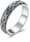 Fidget Ring Sterling Silber Keltischer Knoten Angst Ring Spinner Ring für Anxiety Schmuck Geschenke Damen Mädchen-59