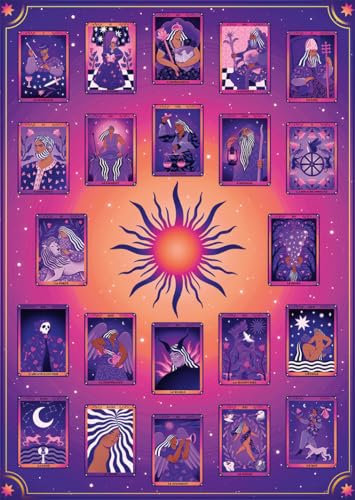 Nathan - Puzzle 1500 Teile – Tarot und Wahrsagerei – Coralie Fau – Erwachsene und Kinder ab 14 Jahren – Premium-Puzzle – Künstler-Kollektion – 12000930