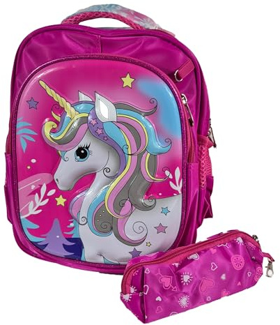 Einkaufszauber Kinder Rucksack Einhorn 3D