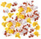 GLSTOY Resin Plastic Fake Popcorn 100PCS Assorted Colors Lightweight Decor Unique Popcorn Model Stylish Phone Shell Accessory Creative