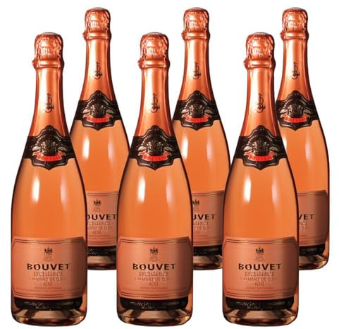 Vorteilspaket (6x0.75L) Crémant de Loire Brut Excellence Rosé AOP Bouvet-Ladubay/ErnenWein/WINE
