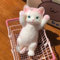 Mollige Katzen-Quetschspielzeuge, weiche Katzen-Squishies, Stressbälle mit beflockter Oberfläche, mollige Katzen-Squishies-Spielzeuge, Katzen, knetende, stressabbauende Spielzeuge, Squishies, Fidget-S