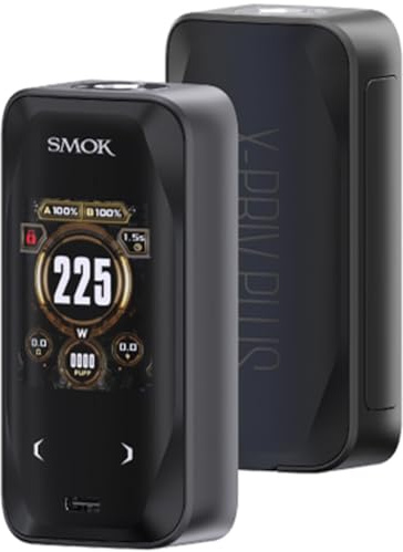 SMOK X-PRIV Plus Box Mod E-Zigarette Nikotinfrei Farbe Schwarz