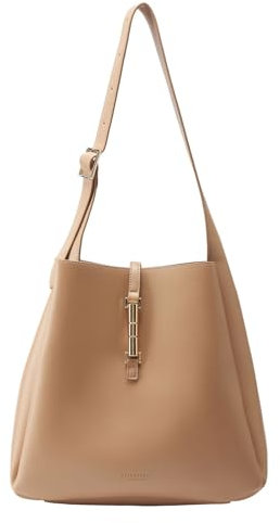 Seidenfelt Manufaktur Tasche Loviisa Hobo SEIDENFELT coffee cream - *