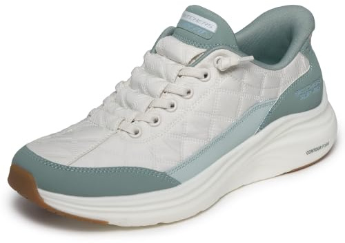Skechers Slip-Ins: Contour Foam Slipper Weiß