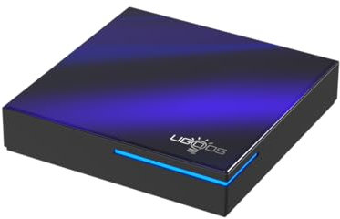 Ugoos SK2 ATV Box 4K Android 12 TV Box Realtek RTD1325 4GB DDR4 32GB 2.4G/5G WiFi6 100M-LAN BT5.2 Supporto HEVC H265 AV1 VP9 4K HDR Box