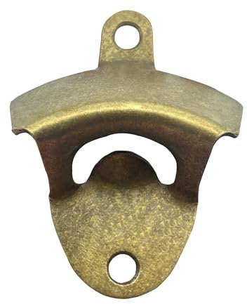 tiyiyok 3 Unidades de Abrebotellas de Pared, Abrebotellas Metálicos con Tornillos de Montaje, Abrelatas para Adultos Mayores, Accesorios para Bar, para Bares, Restaurantes, Cafés, Cocinas