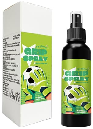 Grip Spray – Anti-Rutsch-Klebespray für verbesserten Halt, Handschuh-Booster mit starker Haftung, Sport-Trainingshilfe für Fußball, Basketball, Schuhe, Fitnessstudio, Sportler, 1,54 x 1,54 x 6,38 Zoll