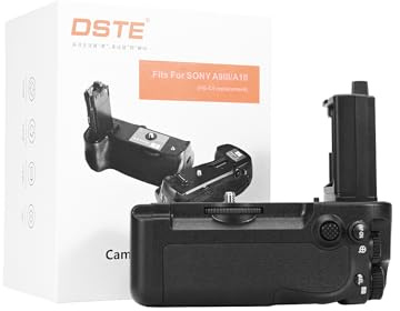 DSTE VG-C5 Vertical Battery grip Compatible with Sony NP-FZ100,Alpha A1 II,A9 III,A1ii,A93,A9M3,A9iii Camera