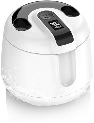 Granarbol 48000Hz UV Ultraschallreinigungsgerät Zahnschiene, Leise 200ml | Ultraschallreiniger Ultrasonic Cleaner mit Digitalem Timer für Dental Pod, Schmuck, Retainer, Aligner, Prothesen,Zahnersatz