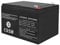 CSSB Gel Battery 6V or 12V Accumulator Maintenance-free Non-Leaking Rechargeable Battery Storage (12V 12Ah)