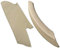 X5 E70 and X6 E71 Beige Door Handle Trim Cover, fits Right Passenger Door Handle Front or Rear, 100% Natural Leather Inside Door Handle Cover in Beige