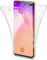 NALIA 360 Grad Hülle kompatibel mit Samsung Galaxy S10 Plus, Full-Cover vorne hinten Rundum Handyhülle Doppel-Schutz, Dünn Ganzkörper Case Silikon Transparent Displayschutz Bumper, Farbe:Transparent