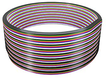 BTF-LIGHTING RGBW 32.8ft/10m 20AWG LED Streifen Lichtband Elektrisch Verlängerungskabel 5 polig Stand Anschluss Kabel Schnur für 5050 Farbwechsel Flexible LED-Bandseil