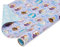 American Greetings 6393157 Wrap Weihnachts-Geschenkpapier, wendbar, Disney Die Eiskönigin – Völlig unverfroren, 1 Rolle, 75 Quadratmeter Ft, Papier