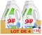 SKIP Lessive Liquide Active Clean, Résultats impeccables même en cycle court - 136 Lavages (Lot 4x34 lavages)