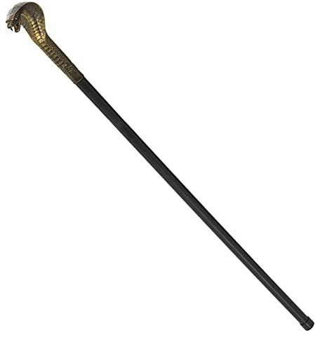 PAPSTAR NEU Spazierstock mit Schlangenkopf, ca. 93cm, zerlegbar