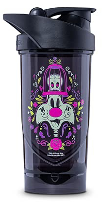 Shieldmixer Hero Pro Classic Shaker for Whey Protein Shakes and Pre Workout, BPA Free, 700 ml, Sylvester Spanish