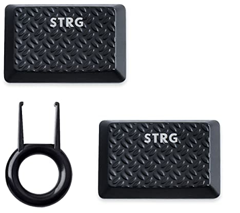 Backlit Keycaps Replacement for GL Tactile Switch Logitech G813/G815/G913/G915 TKL RGB Mechanical Gaming Keyboard (2PCS Texture STRG Black)