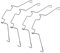 DGHAOP 4pcs Computer Mainboard CPU Radiator Fan Fixing Clip Computer Cooling Accessories, 12CM Wire Buckle Upper Hook Type